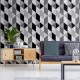 Graham & Brown / FRESCA / Marble Geo 108297 Wallpaper