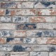 Graham & Brown | INDIVIDUAL | Distressed Brick Navy Red 108596