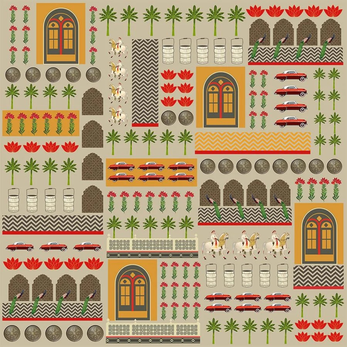 Honpo IM | India Fusion | Amber Heritage Icons