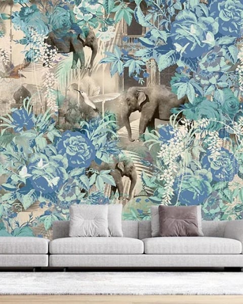 Honpo IM | India Fusion | Cerulean Elephant Safari