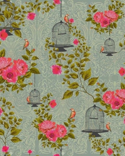 Honpo IM | India Fusion | Chinoiserie Cages Pink