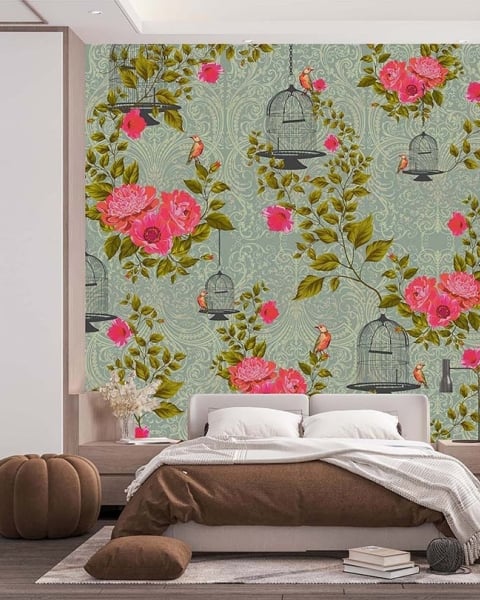 Honpo IM | India Fusion | Chinoiserie Cages Pink