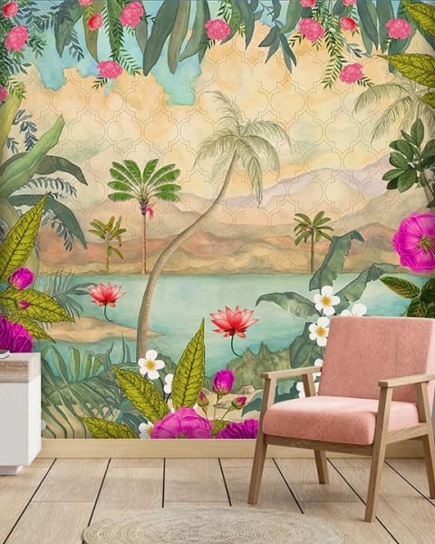 Honpo IM | India Fusion | Floral Lagoon