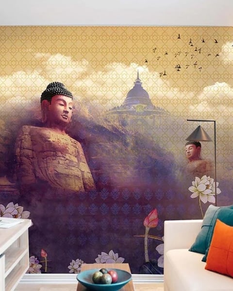 Honpo IM | India Fusion | Golden Zen Buddha