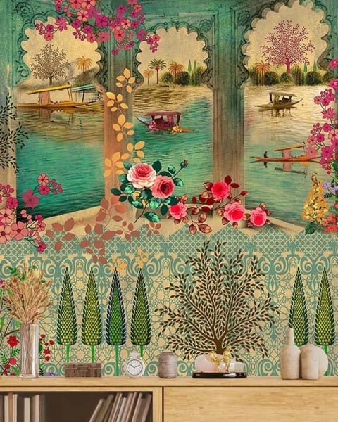 Honpo IM | India Fusion | Lakeside Arches Emerald