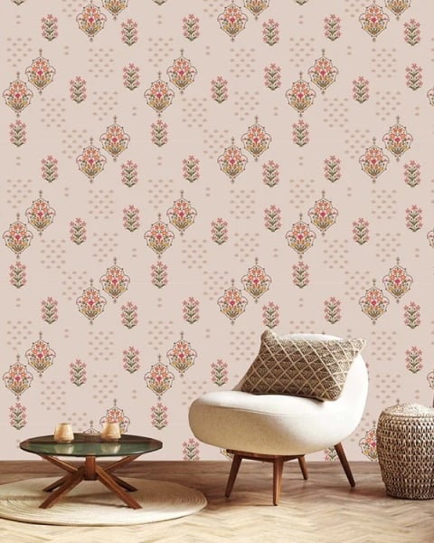 Honpo IM | India Fusion | Mauve Mughal Buti