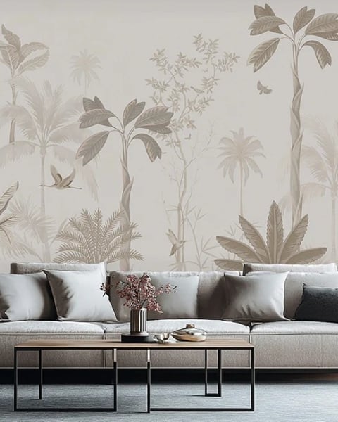 Honpo IM | India Fusion | Monochrome Palms