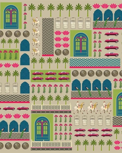 Honpo IM | India Fusion | Pastel Heritage Icons