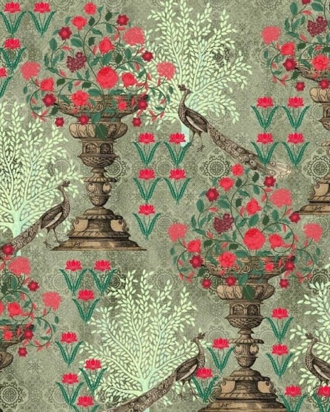 Honpo IM | India Fusion | Peacock Garden Sage