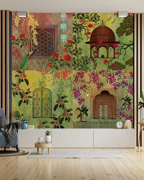 Honpo IM | India Fusion | Royal Courtyard Collage