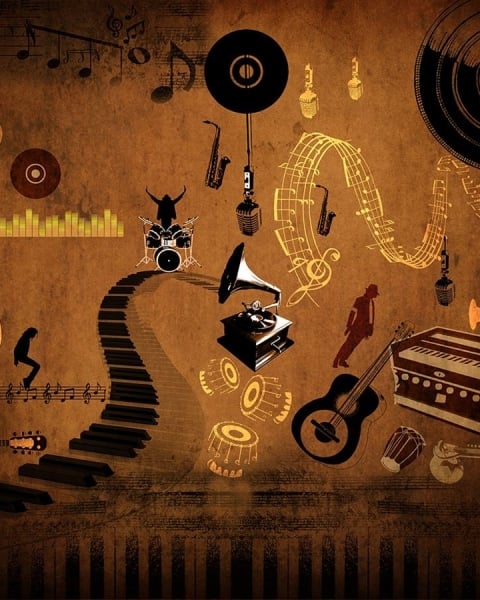 Honpo IM | India Fusion | Sepia Musical Montage