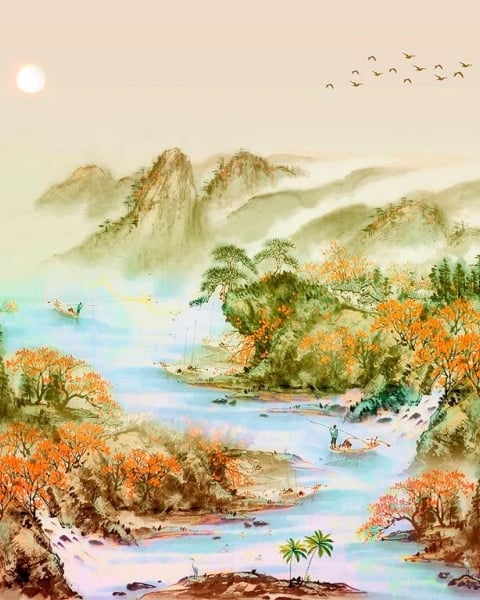 Honpo IM | The Artist | Tranquil Chinese River Scene