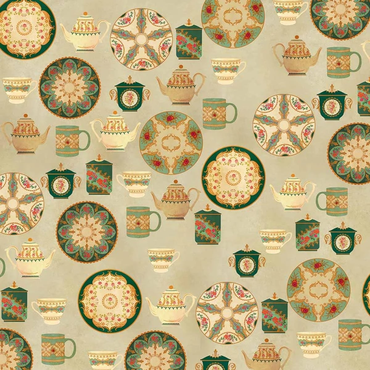 Honpo IM | India Fusion | Vintage Tea Party