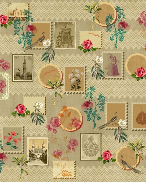 Honpo IM | India Fusion | Warm Vintage Philately