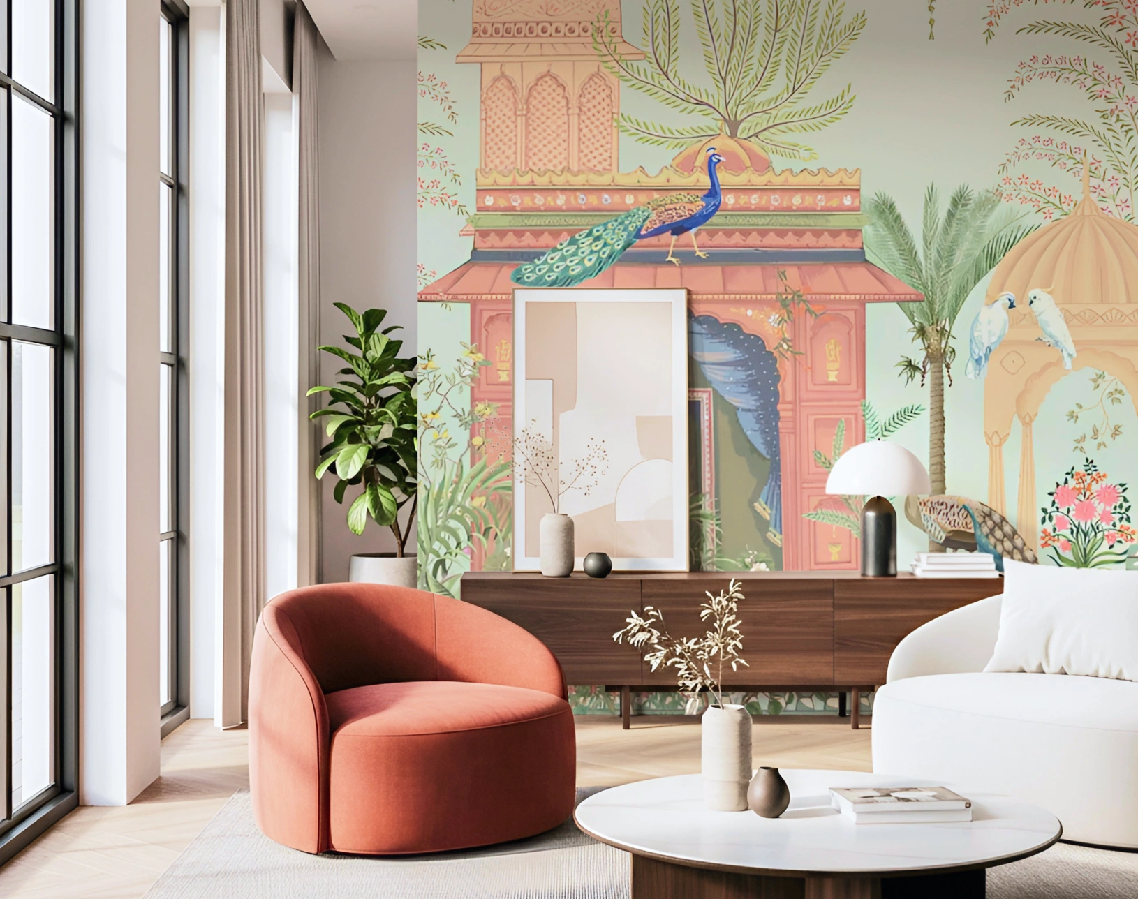 India Wallpaper by honpo india Motifs