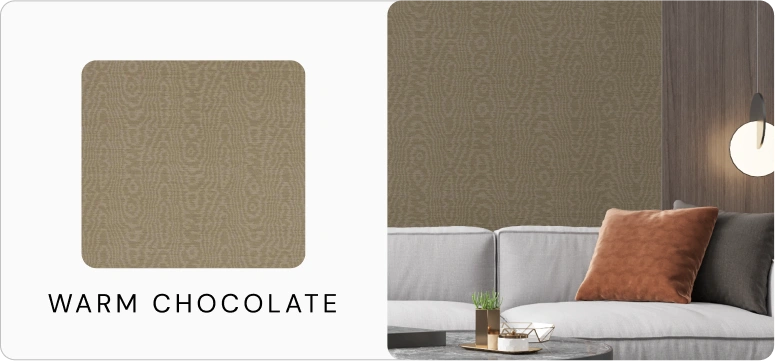 Warm Chocolate Color Wallpaper