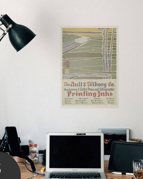 Hattan Art Poster Ault and Wiborg, Ad. 077 / HP-00061