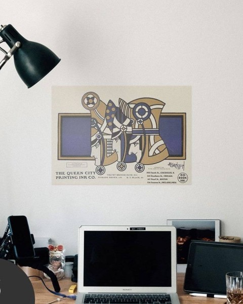 Hattan Art Poster Queen City Ink, Ad. 03 / HP-00075