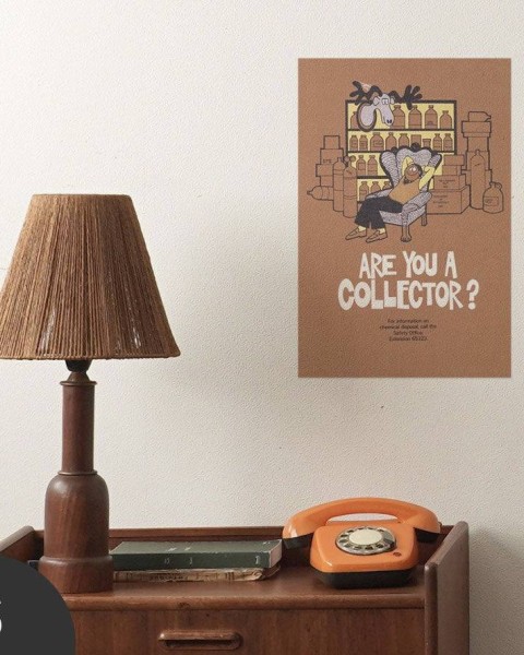 Hattan Art Poster Are You A Collector / HP-00085