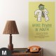 Hattan Art Poster Never Pipette by Mouth / HP-00087