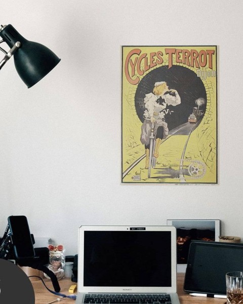 Hattan Art Poster Cycles Terrot Dijon / HP-00092