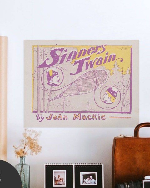 Hattan Art Poster Sinners Twain / HP-00126