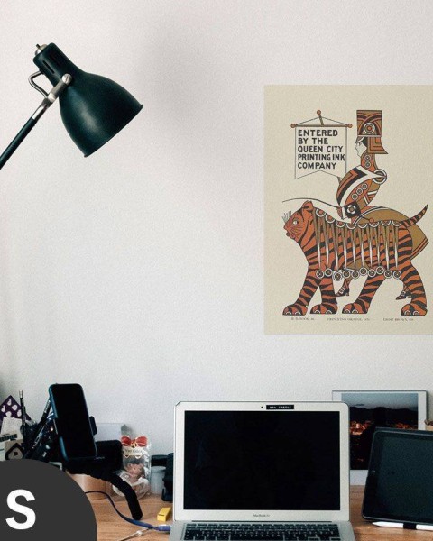 Hattan Art Poster Queen City Ink, Ad. 10 / HP-00076