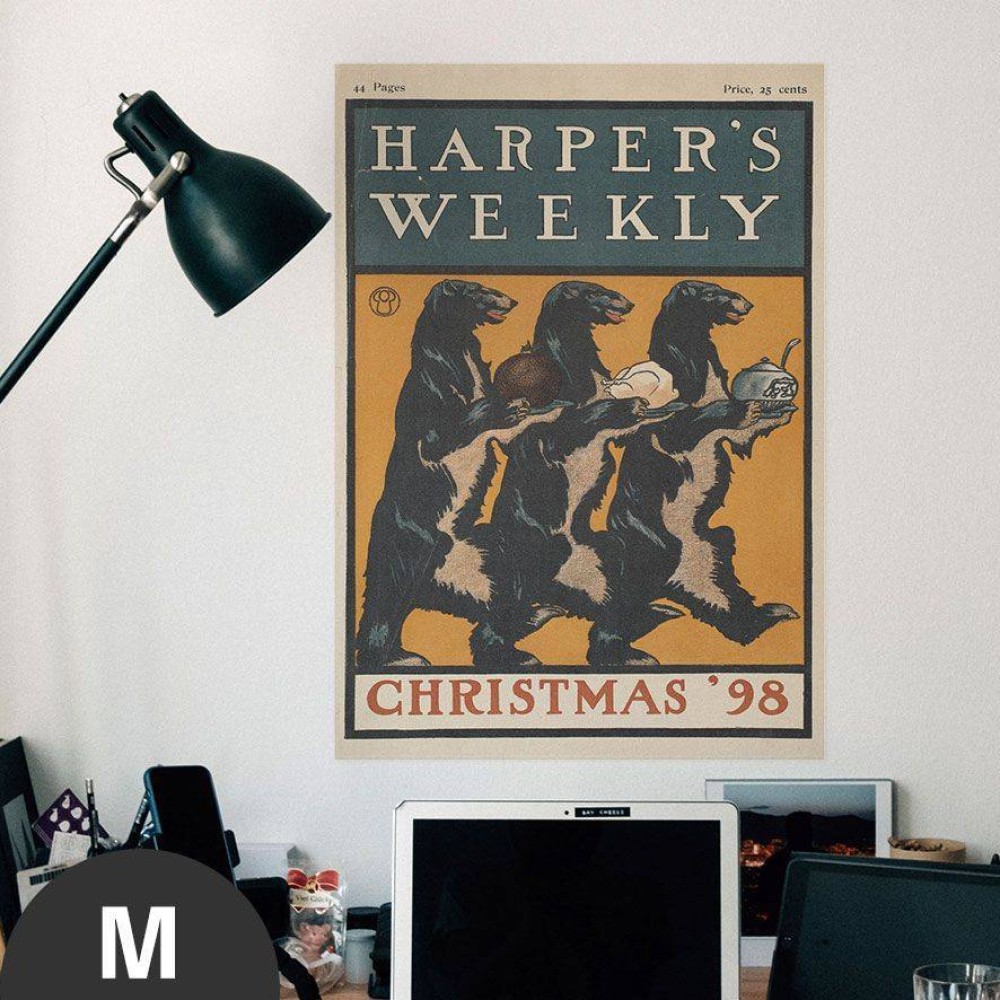 Hattan Art Poster Harper's weekly, Christmas '98 / HP-00106