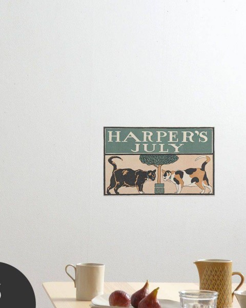 Hattan Art Poster Harper's July / HP-00113