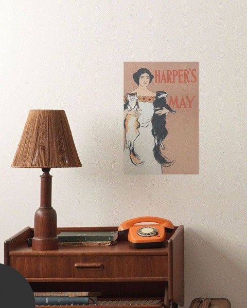 Hattan Art Poster Harper's May / HP-00115