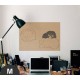 Hattan Art Poster Korin Art Poster Puppy / HP-00140