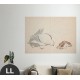 Hattan Art Poster Korin Art Poster Dove and Sparrow / HP-00143
