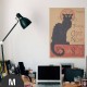 Hattan Art Poster Tournée du Chat Noir / HP-00173