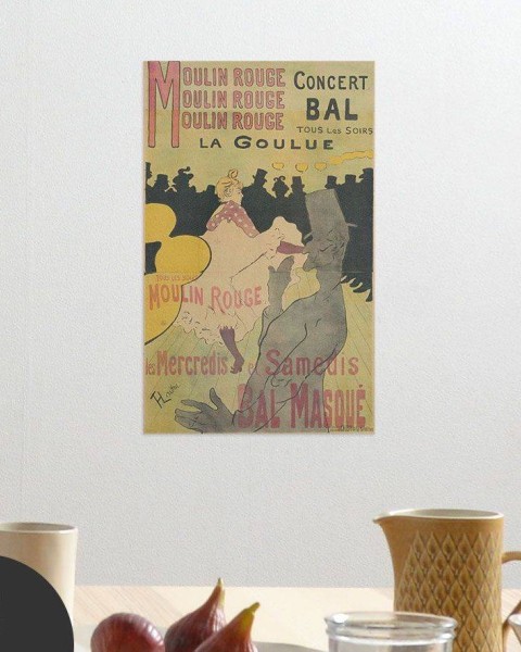Hattan Art Poster Moulin Rouge, La Goulue / HP-00145