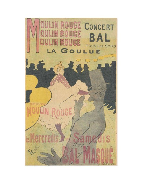 Hattan Art Poster Moulin Rouge, La Goulue / HP-00145