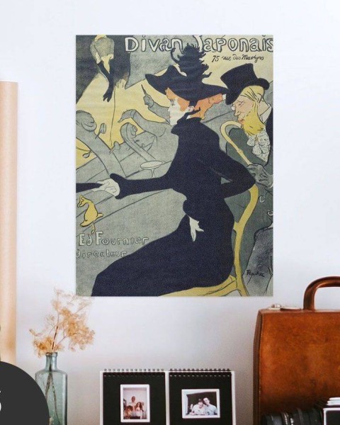 Hattan Art Poster Lautrec Divan Japonais / HP-00146