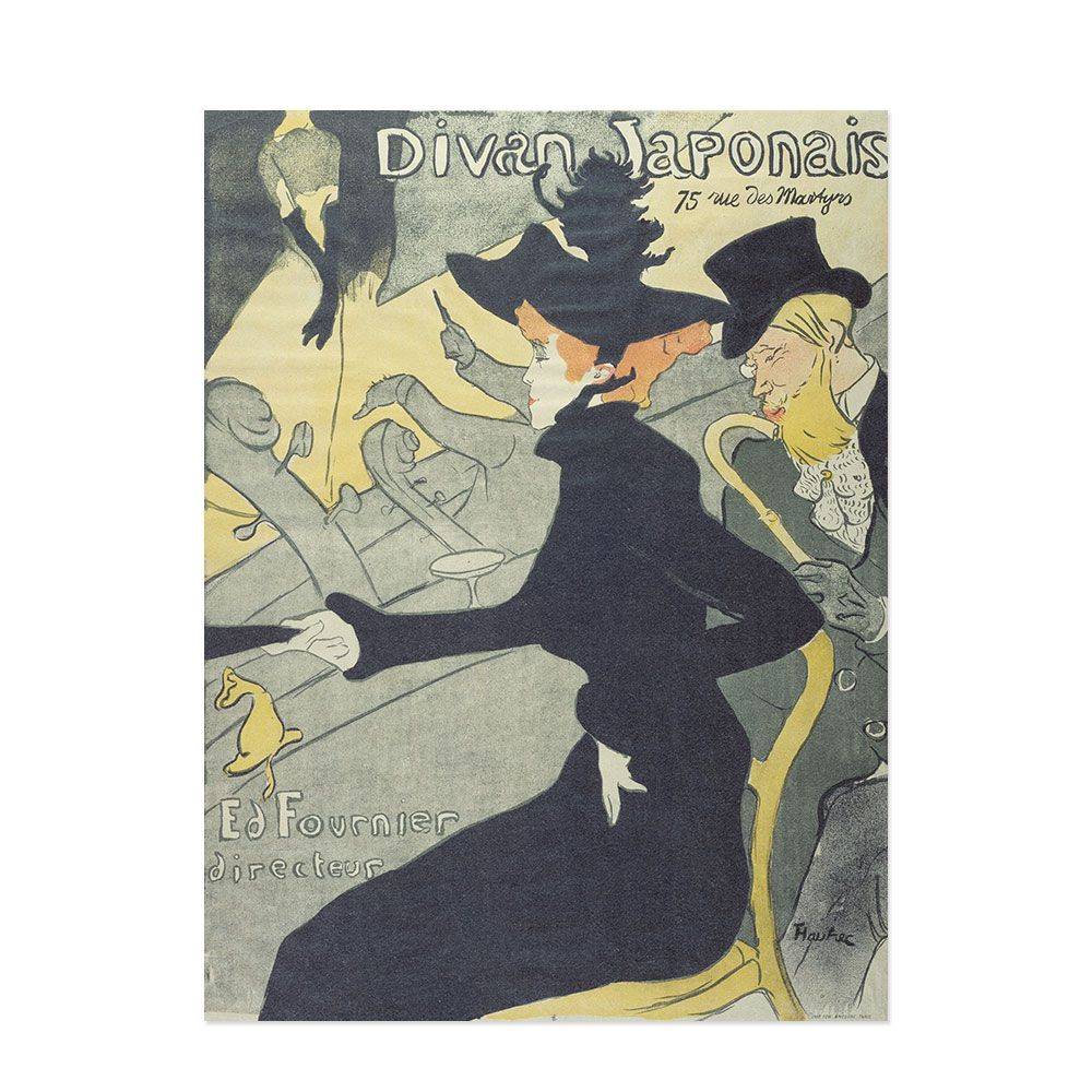 Hattan Art Poster Lautrec Divan Japonais / HP-00146