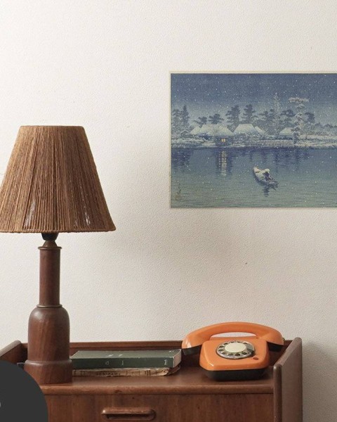 Hattan Art Poster Ushibori / HP-00161