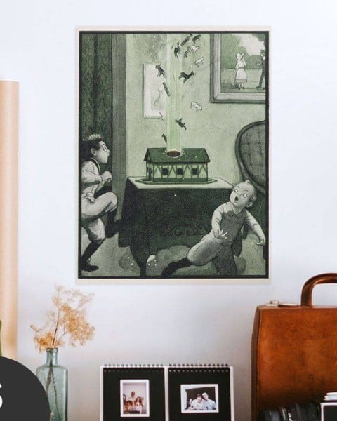 Hattan Art Poster The Rocket Book Pl 06 / HP-00043