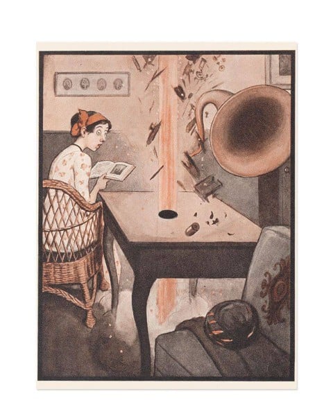 Hattan Art Poster The Rocket Book Pl 12 / HP-00044