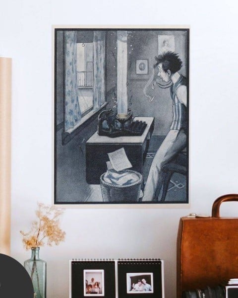 Hattan Art Poster The Rocket Book Pl 18 / HP-00045