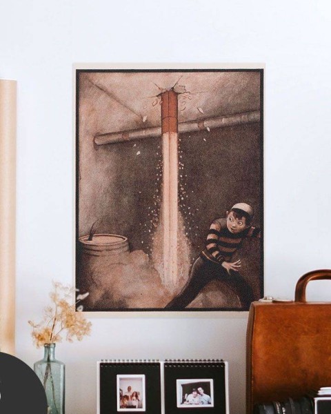 Hattan Art Poster The Rocket Book Pl 01 / HP-00040