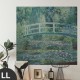 Hattan Art Poster Monet Water Lilies and Japanese Bridge / HP-00132