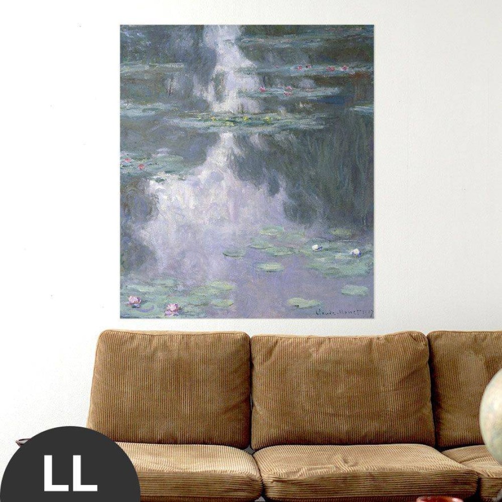 Hattan Art Poster Monet Water Lilies / HP-00133
