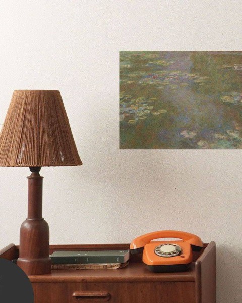 Hattan Art Poster Monet Water Lily Pond / HP-00135