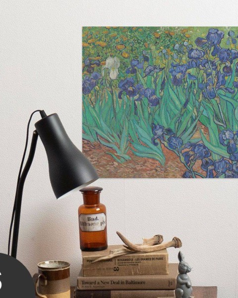Hattan Art Poster Van Gogh Irises / HP-00177