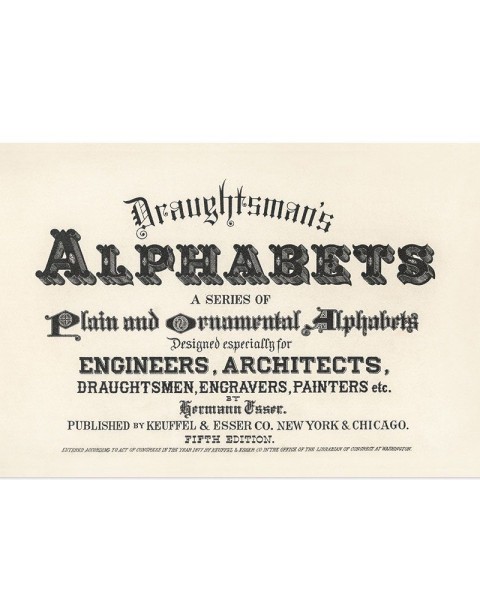 Hattan Art Poster Different Types of Fonts / HP-00006