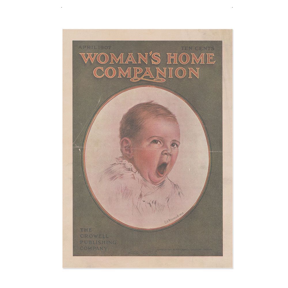 Hattan Art Poster Woman’s Home Companion, April 1907 / HP-00008