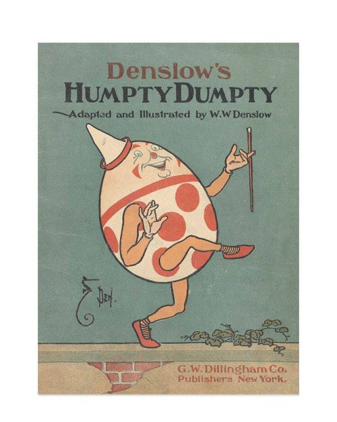 Hattan Art Poster Denslow's Humpty Dumpty / HP-00023