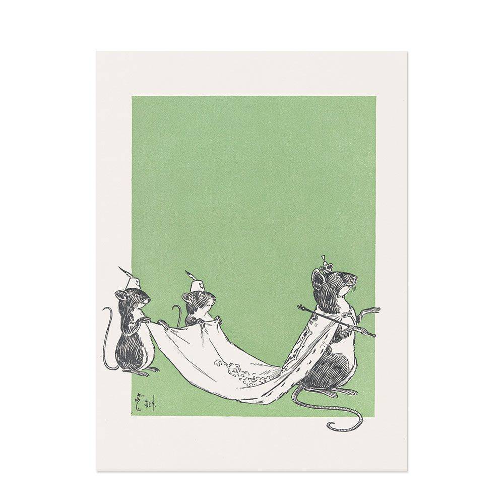 Hattan Art Poster The Queen of The Field Mice / HP-00029